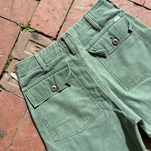 PATCH POCKET PRIVATE ANKLE FRAY-army 
MOTHER DENIM - Picture 6 of 11